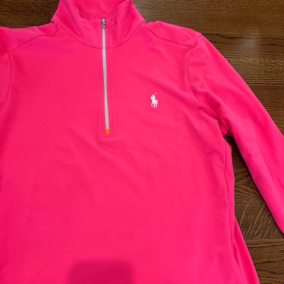 Ralph Lauren Mock Neck Half Zip - Picture 2 of 3